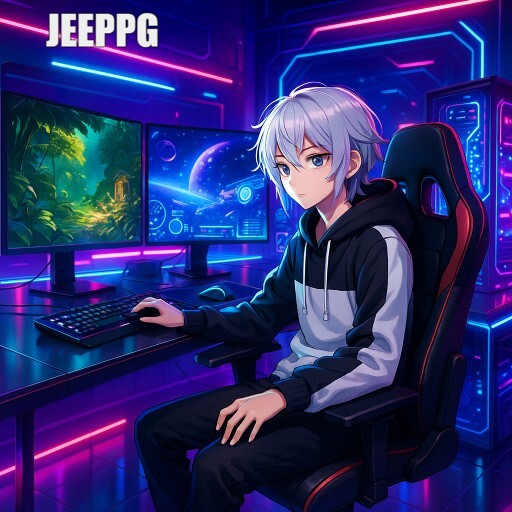 Imagem promocional da JEEPPG mostrando a plataforma e suas vantagens