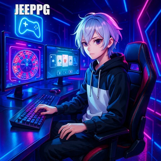 Imagem promocional da JEEPPG mostrando a plataforma e suas vantagens