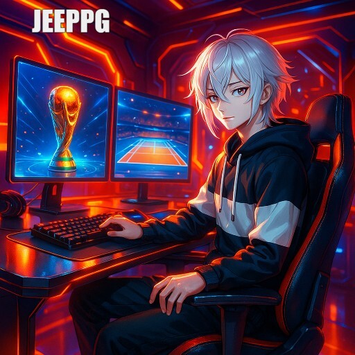 Imagem promocional da JEEPPG mostrando a plataforma e suas vantagens