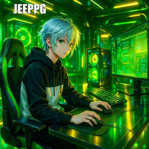 Imagem promocional da JEEPPG mostrando a plataforma e suas vantagens