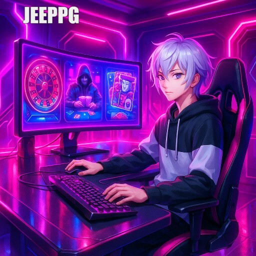 Imagem promocional da JEEPPG mostrando a plataforma e suas vantagens